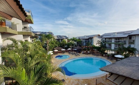 Outdoor pool. Balmare Hotel