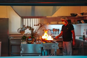 Breakfast, lunch, brunch served; Turkish cuisine, pool views