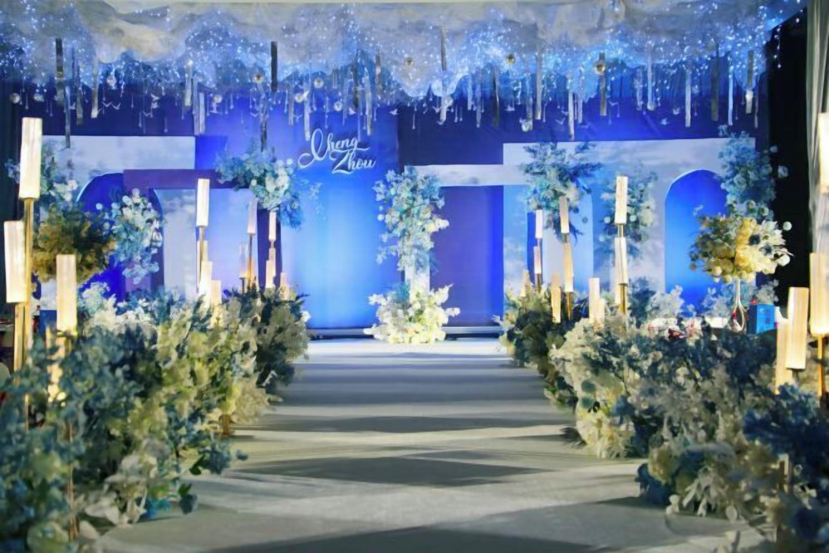 Indoor wedding