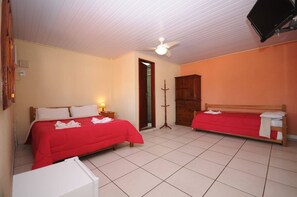 Frigobar, Wi-Fi de cortesia, roupa de cama