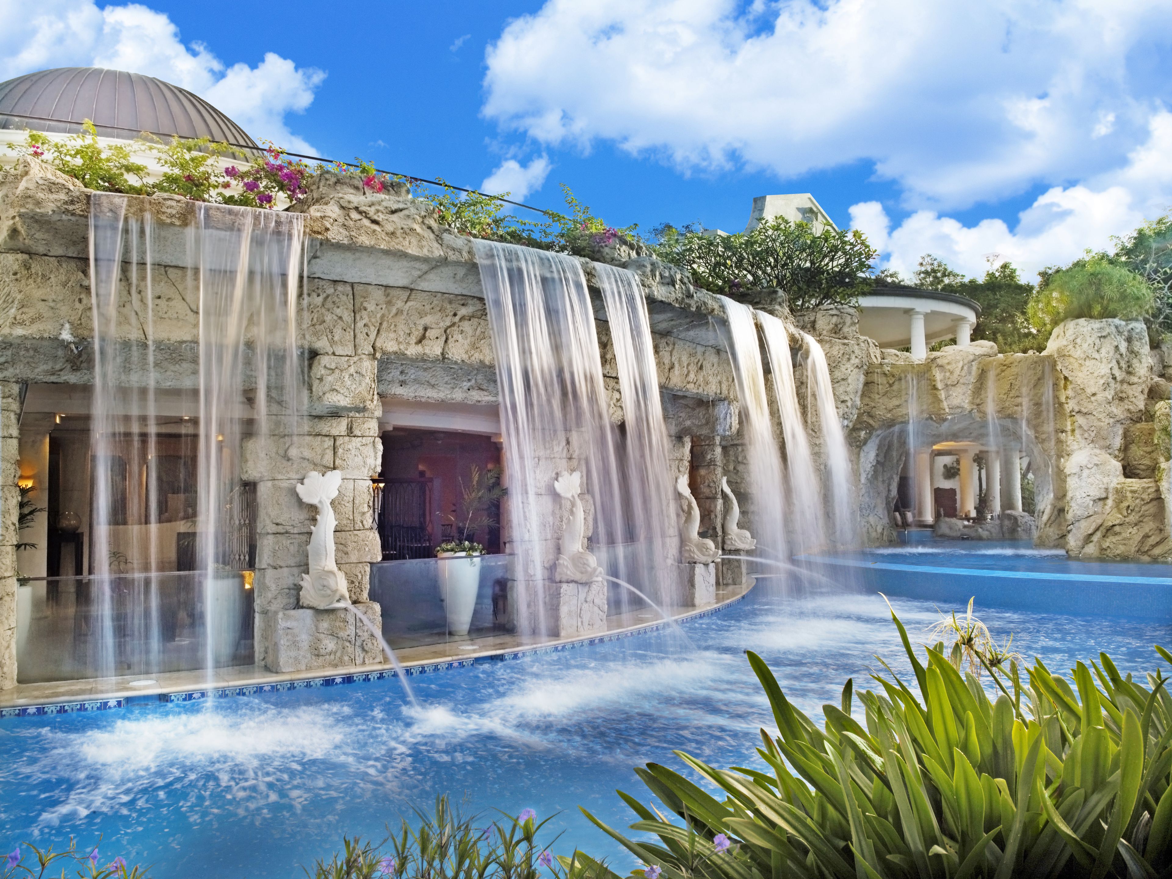 Behandlungsräume für Paare, Sauna, Whirlpool, Dampfbad