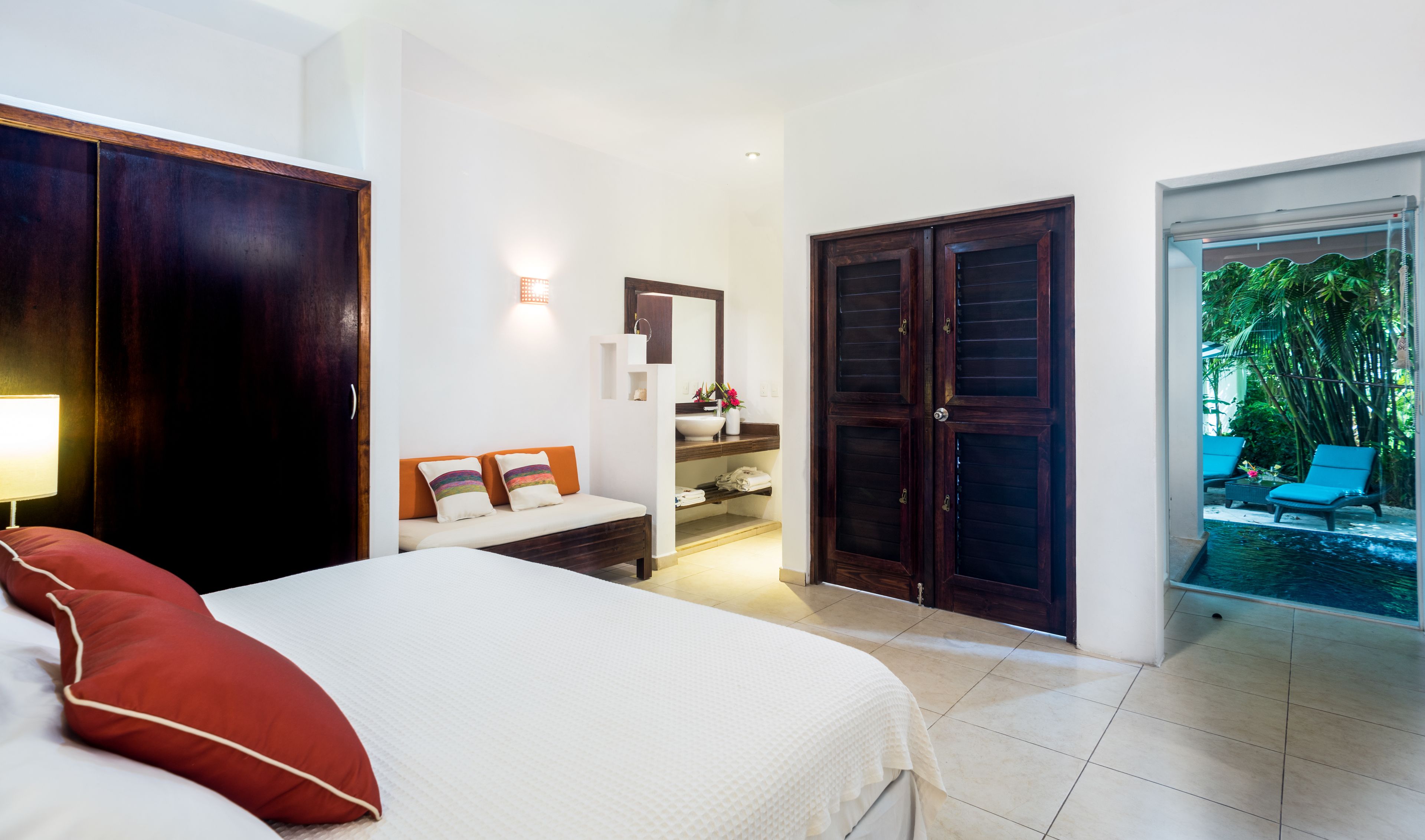 suite (shared kitchen) | view from room