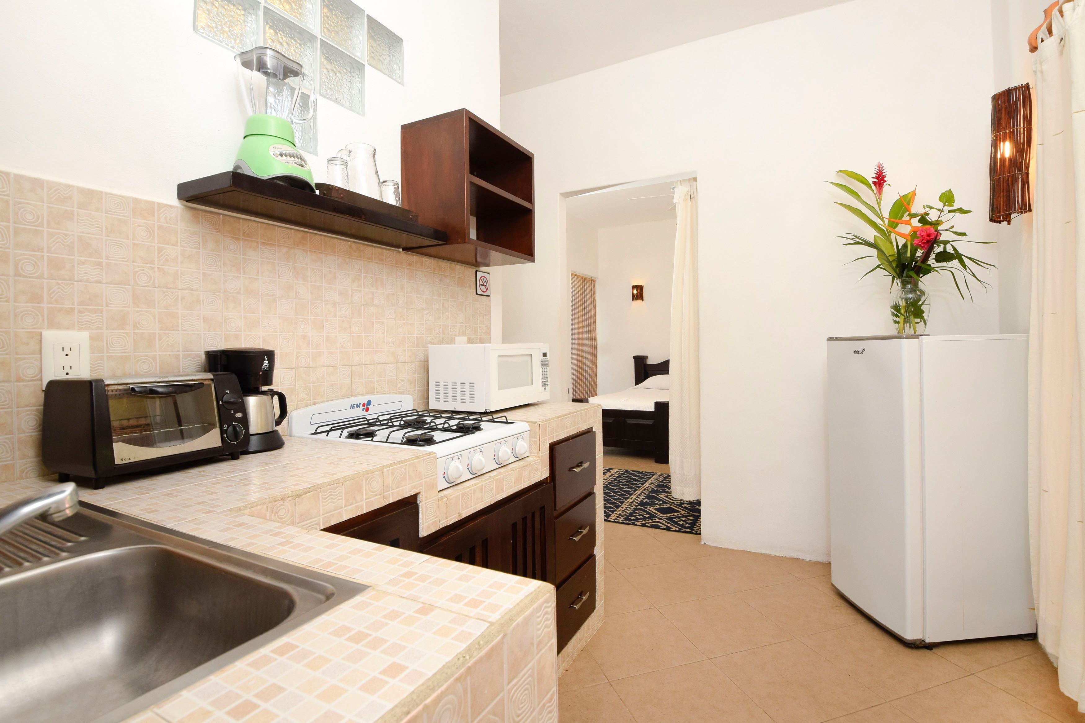 apartment, 1 bedroom (private kitchen) | private kitchen | coffee/tea maker, toaster, high chair, blender