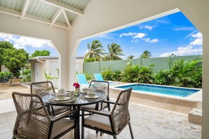 Deluxe Villa, 2 Bedrooms, Garden View, Poolside | View from room - Bubali Bliss Studios & Villas (Noord)