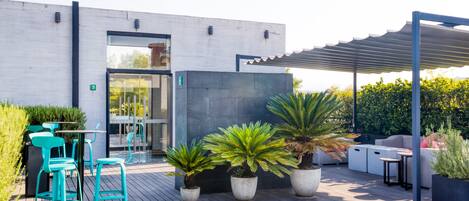 Rooftop terrace