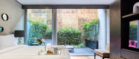 Suite, Terrasse | Hochwertige Bettwaren, Daunenbettdecken, Pillowtop-Betten, Zimmersafe