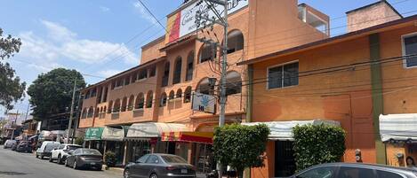 Façade de l’hébergement