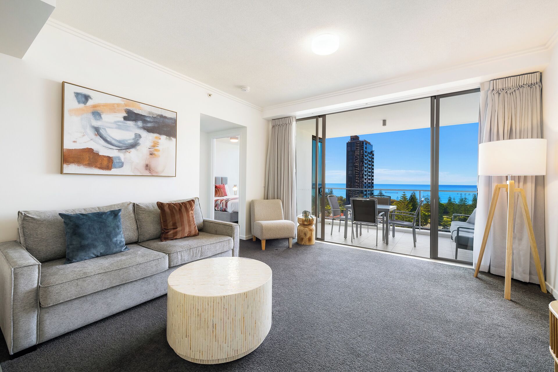 1 Bedroom Ocean View Apartment | Living area