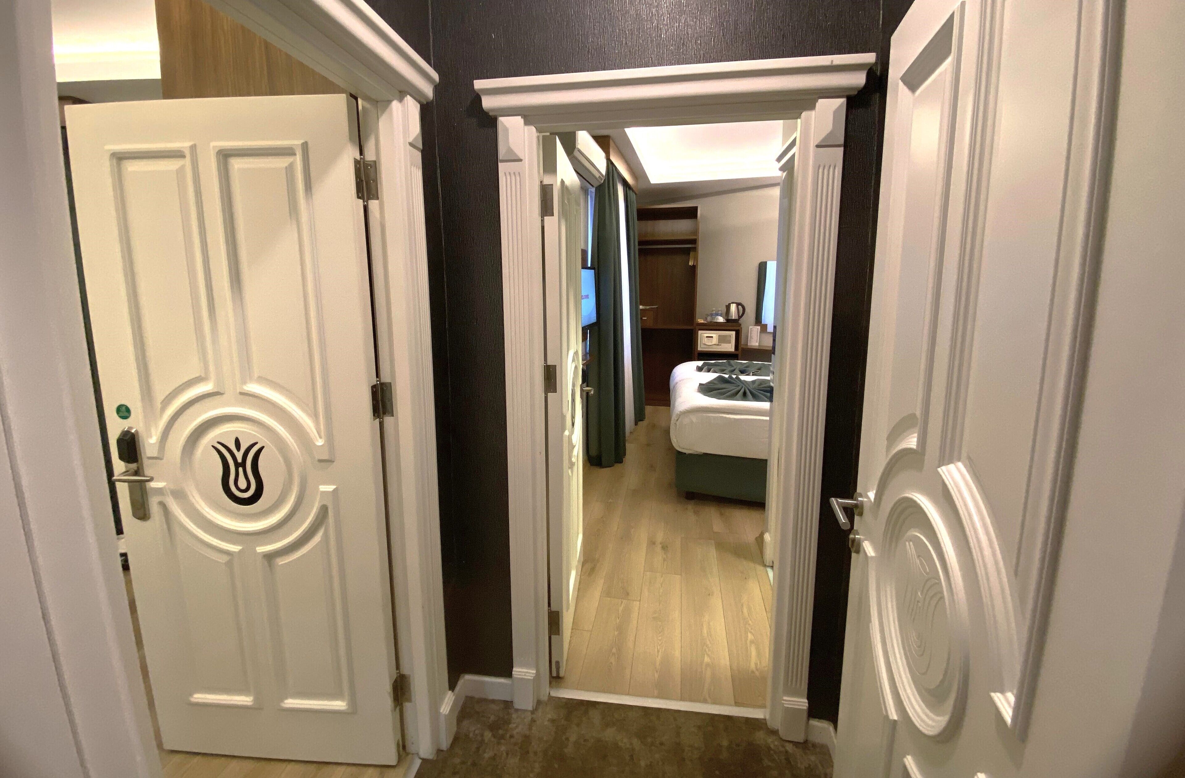 family room connecting 5 pax | premium bedding, minibar, in-room safe, free wifi