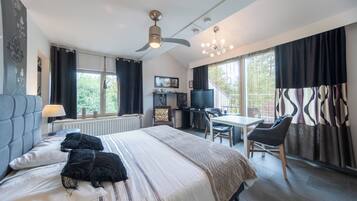 Deluxe-dobbeltværelse | Individuelt design, individuel indretning