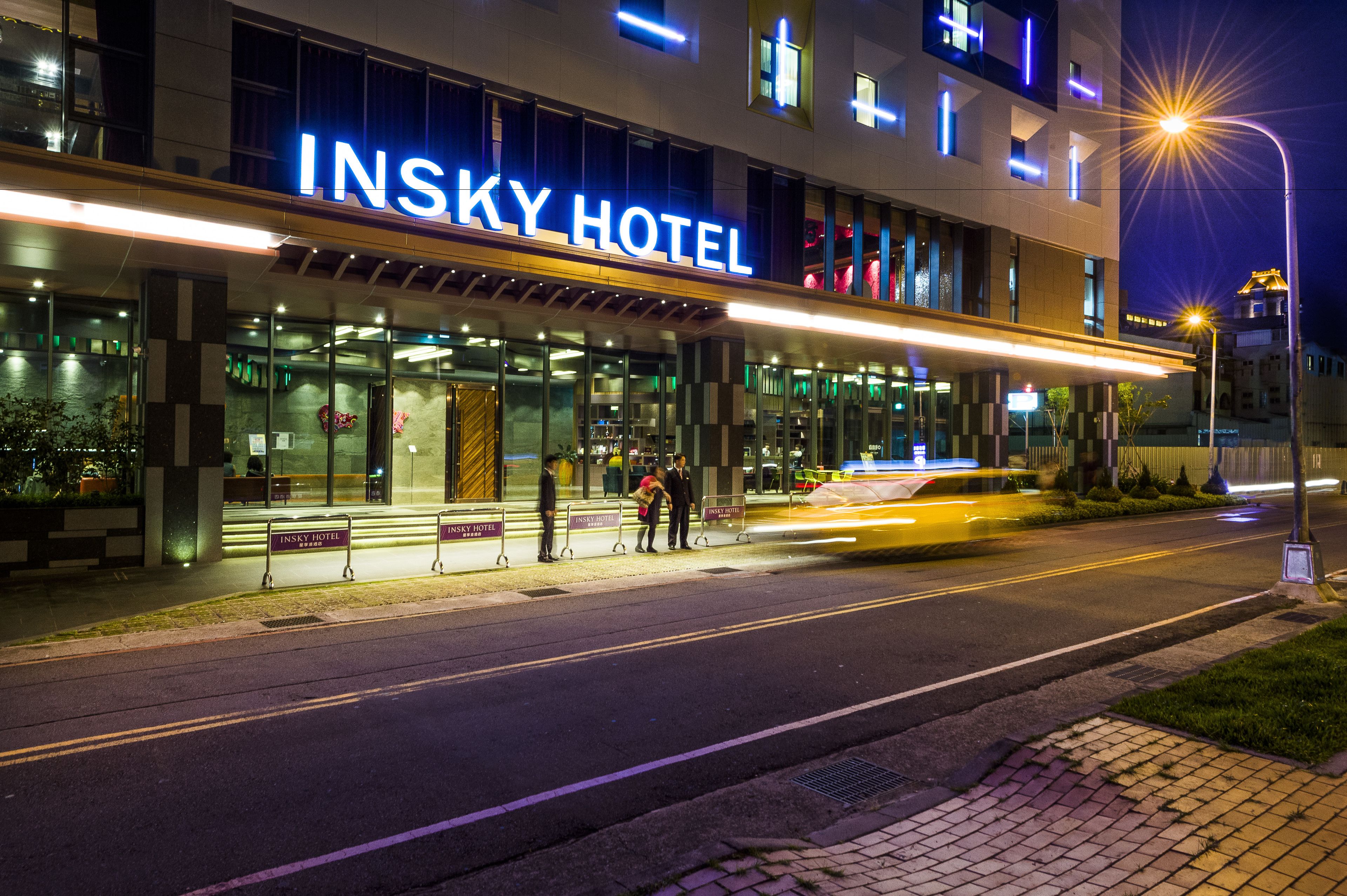 front of property – evening/night