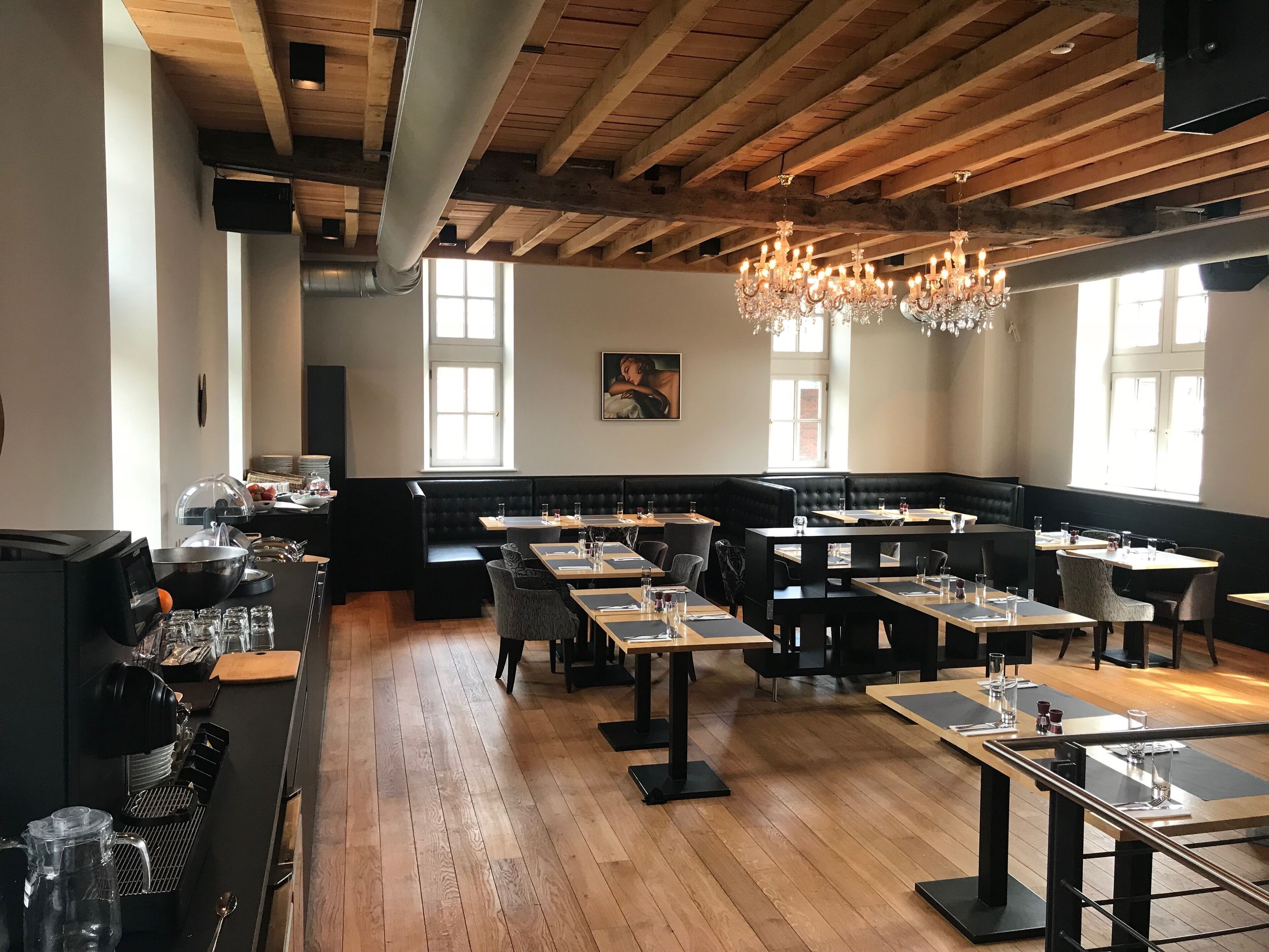 Frühstück und Abendessen, französische Küche