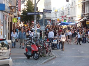 Aussenbereich für Bankette