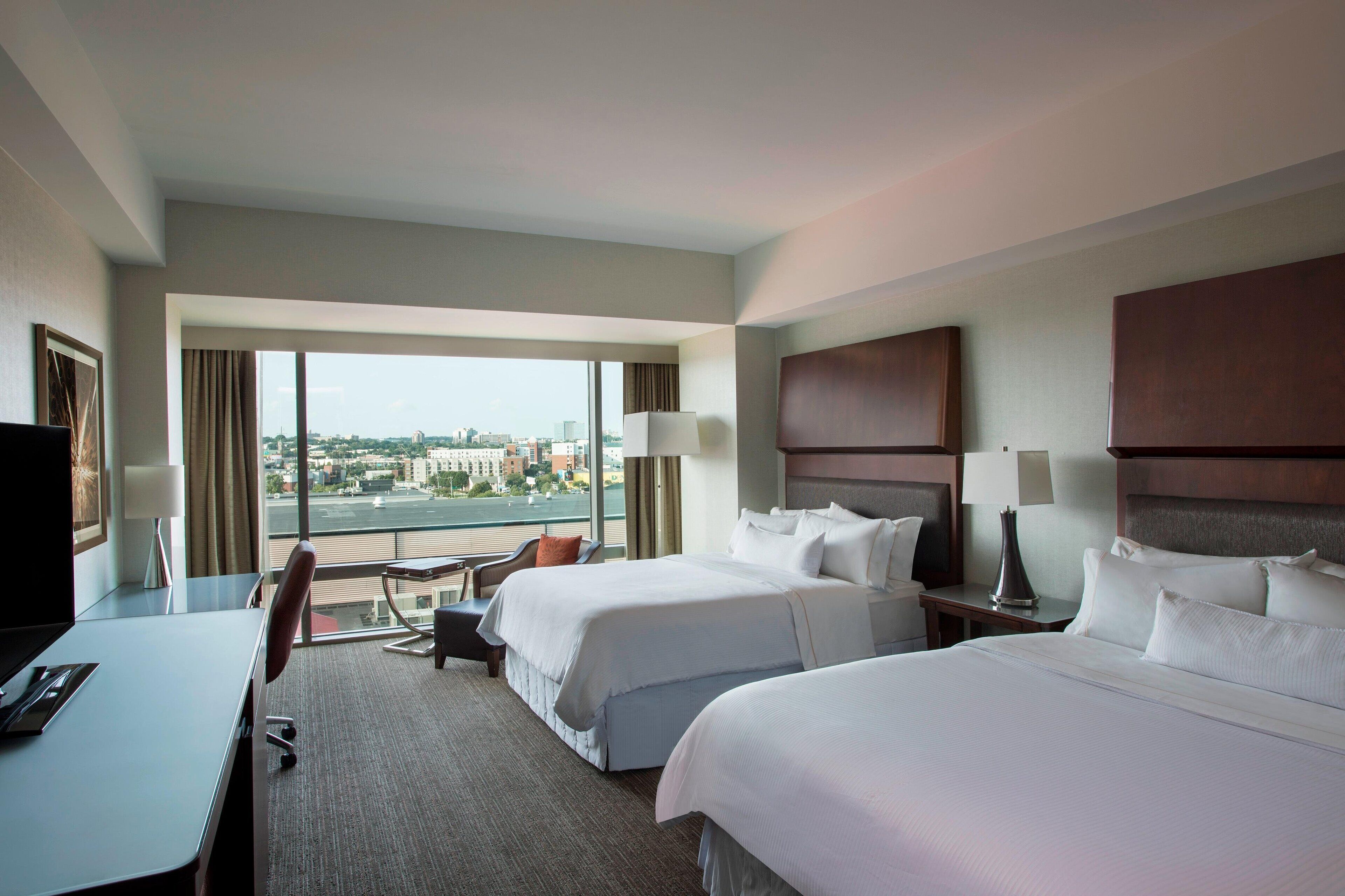 premium room, 2 queen beds, non smoking | egyptian cotton sheets, premium bedding, down duvets, pillow-top beds