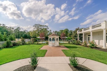 Courtyard at Chateau Renault