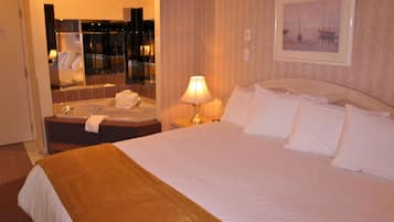 Deluxe kamer, 1 kingsize bed | Uitzicht vanuit de kamer