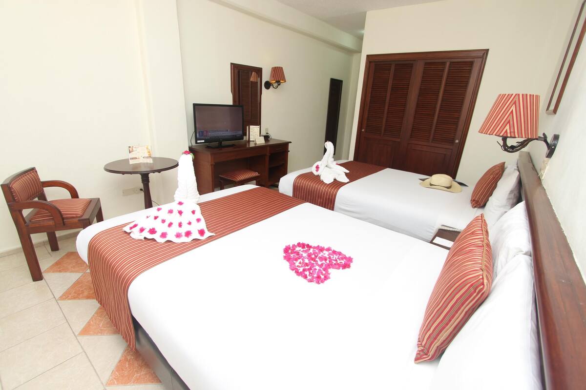Iron/ironing board, WiFi (free), bed sheets