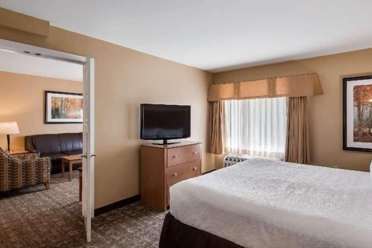 Blackout drapes, iron/ironing board, free cribs/infant beds