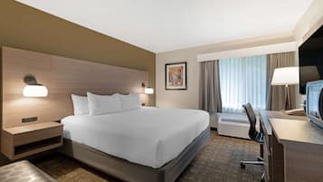 Standard-huone, 1 suuri parisänky, tupakointi kielletty (No Pets in room type) | Pimennysverhot, silitysrauta/-lauta, ilmaiset vauvansängyt, lisävuoteet