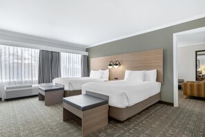 Suite, 2 Bedrooms, Non Smoking, Refrigerator & Microwave (No Pets in room type;with Sofabed) | Blackout drapes, iron/ironing board, free cribs/infant beds - Best Western Plus Windjammer Inn & Conference Center (South Burlington)
