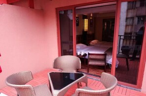 行政客房, 2 張單人床 | 露台/庭院