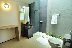 Villa, 2 chambres, piscine privée | Salle de bain