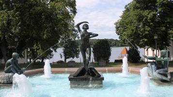 Majoituspaikan julkisivu