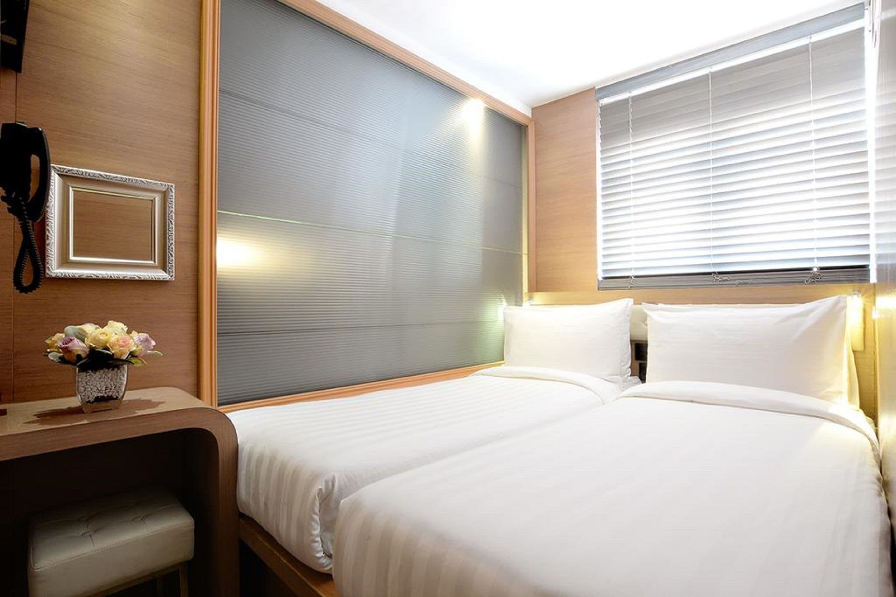 Een bureau, gratis wifi