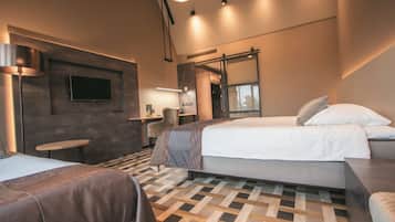 Chambre Standard, 3 lits une place, non-fumeur