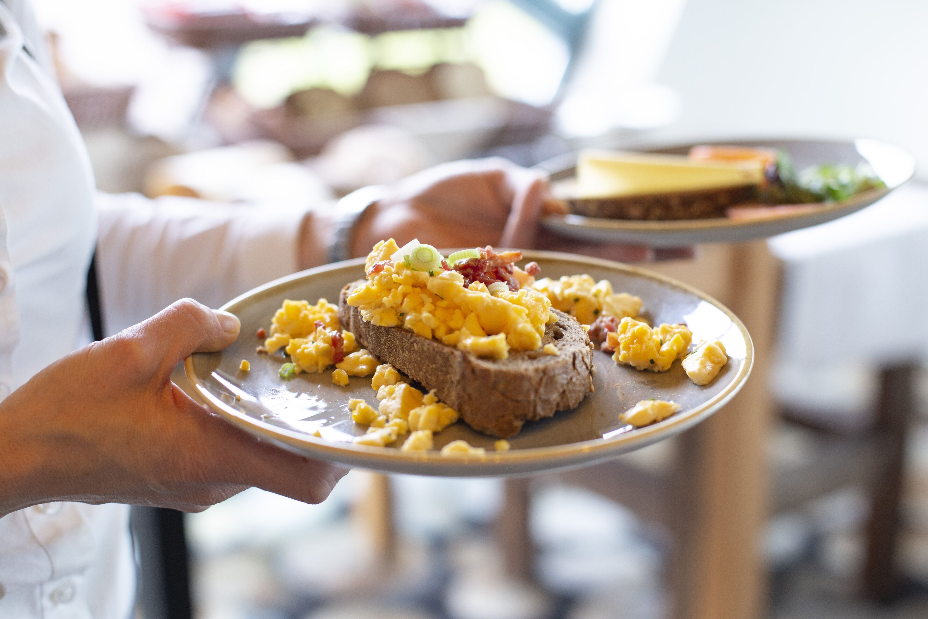 daily buffet breakfast (eur 15.95 per person)