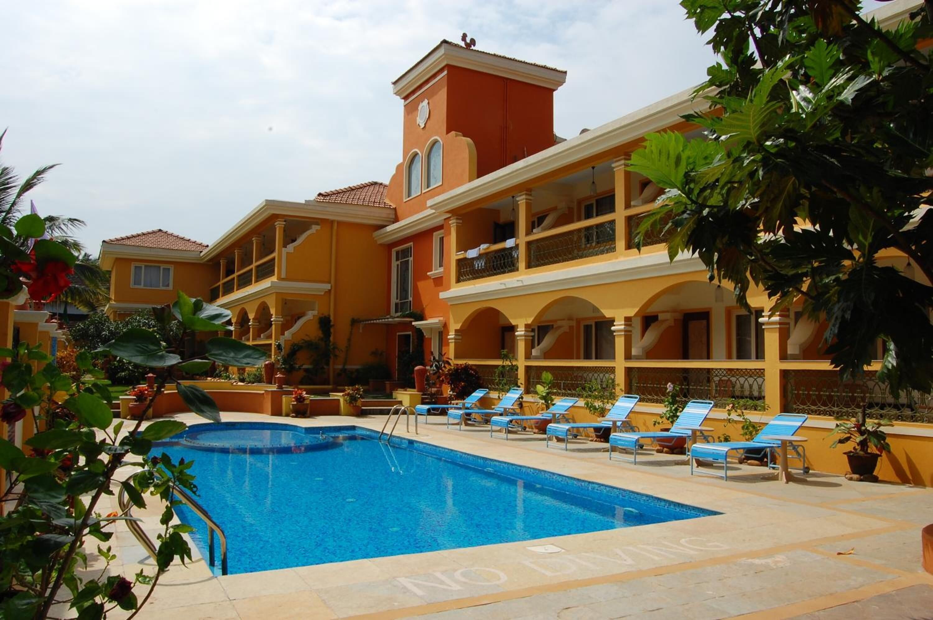 Hồ bơi ngoài trời 