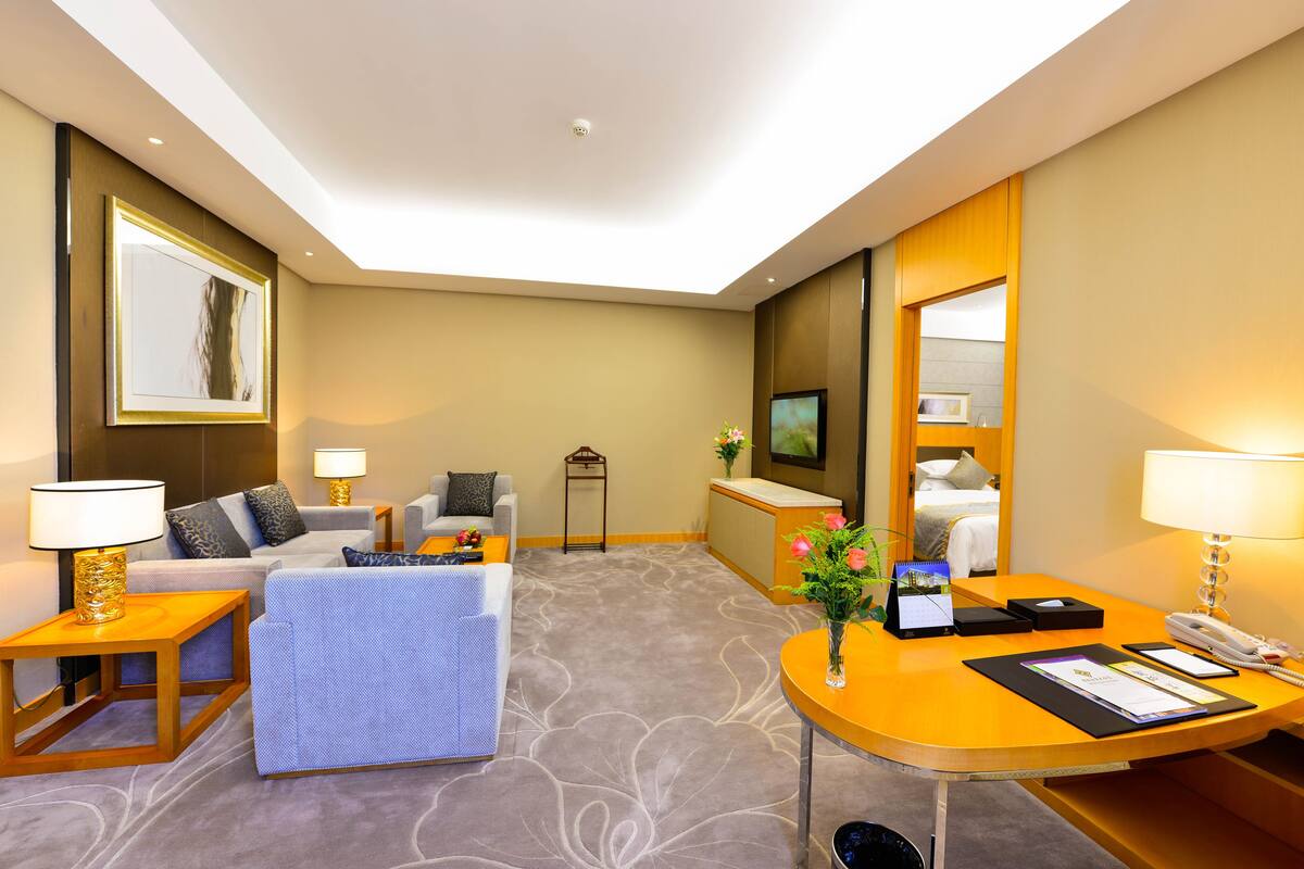 Deluxe Suite | Living room | LCD TV