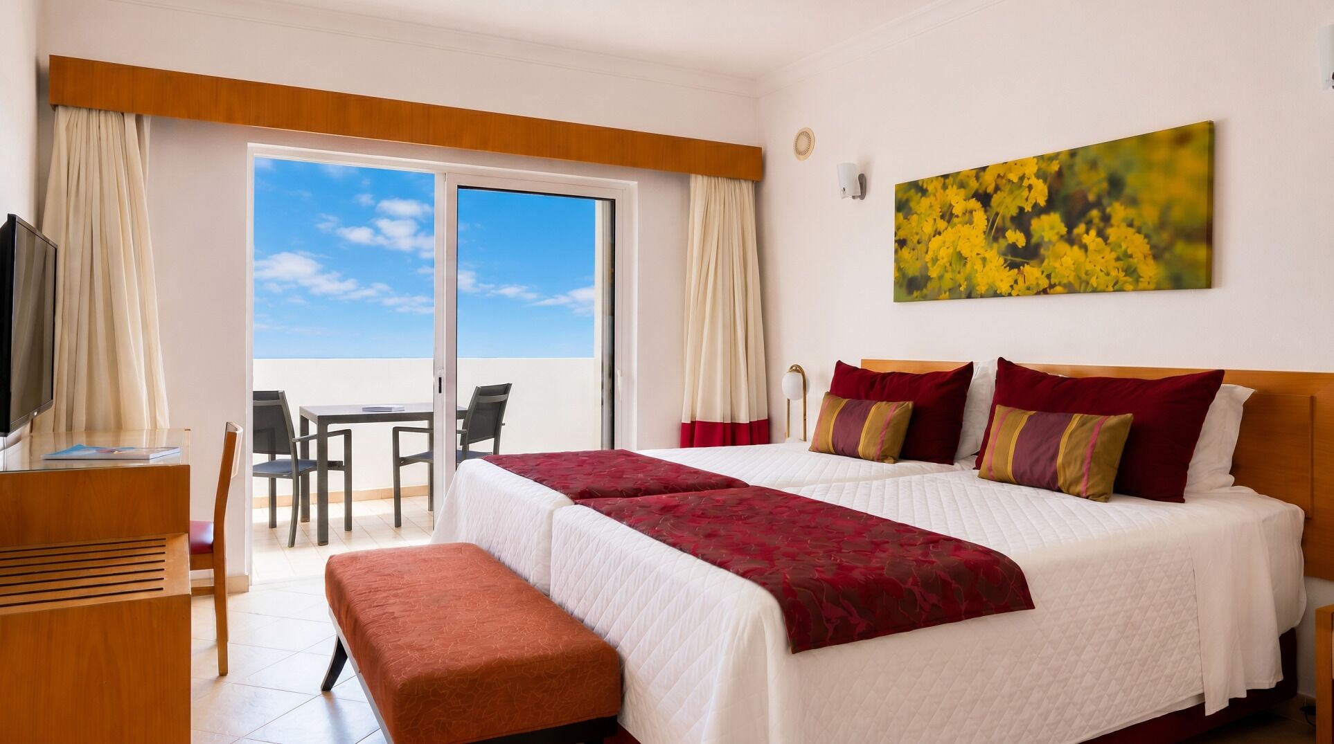 In-room safe, blackout curtains, iron/ironing board (on request)