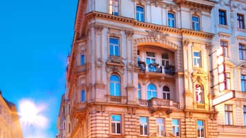 Fachada de la propiedad