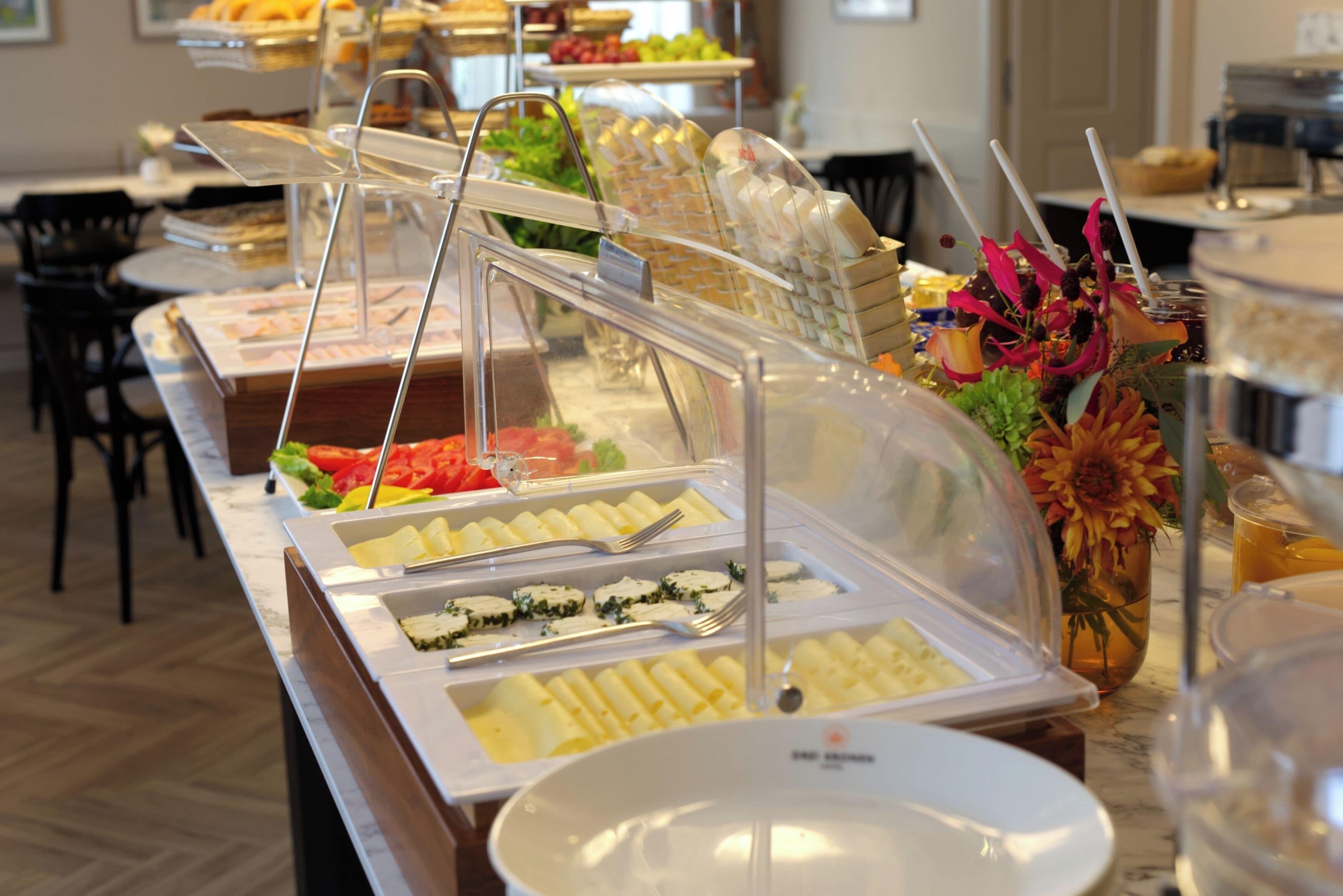 daily buffet breakfast (eur 5 per person)