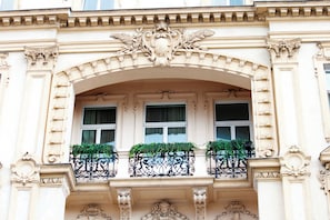 Fassade der Unterkunft
