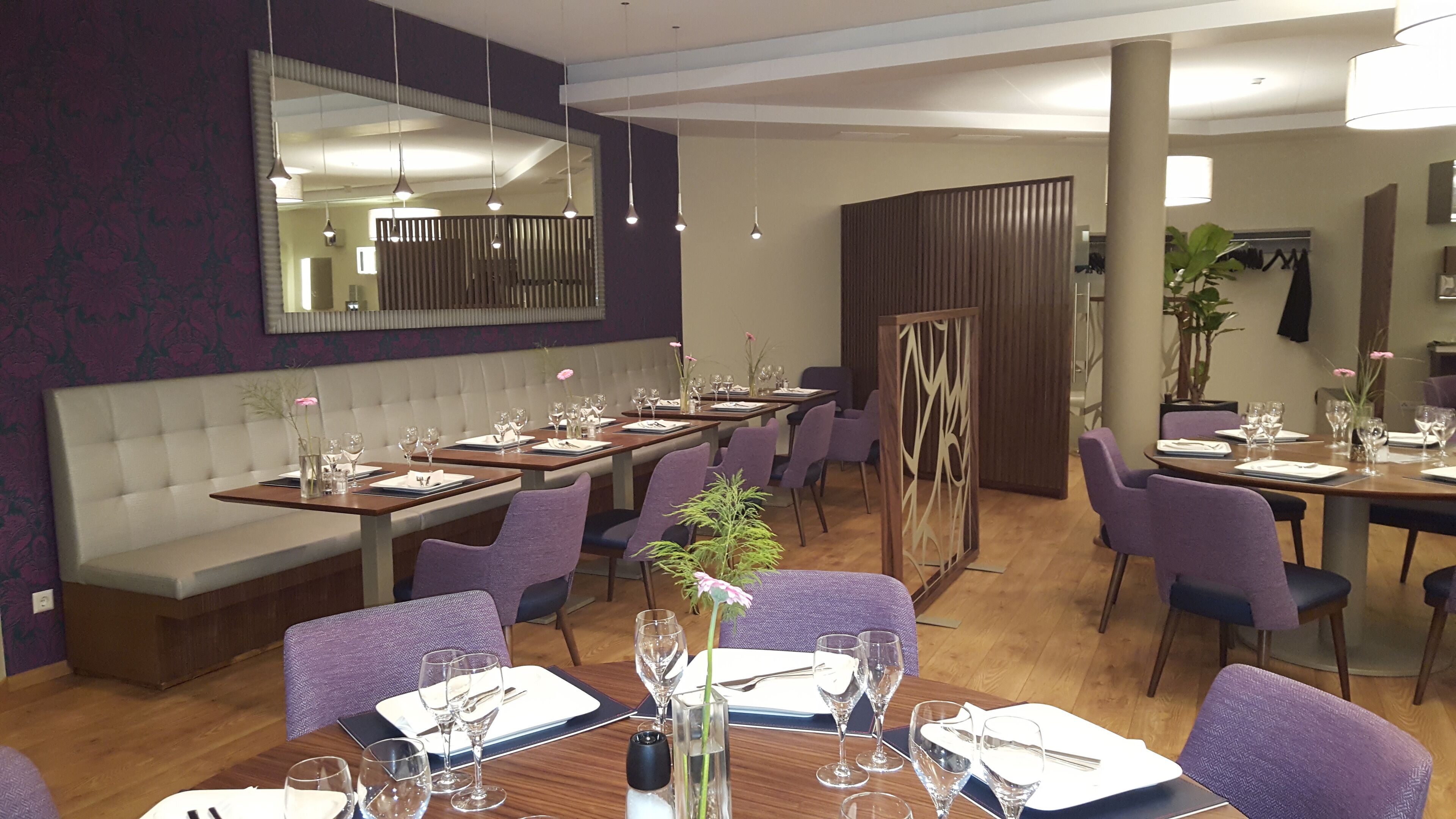 lunch and dinner served, local cuisine