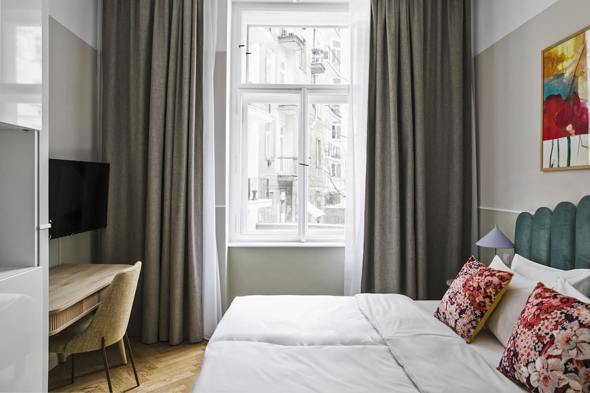 Medium Room | 1 bedroom, premium bedding, in-room safe, individually decorated