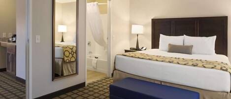 Peralatan tempat tidur premium, meja, seterika/papan seterika