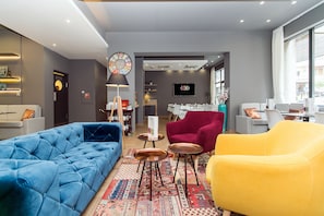 Sitzecke in der Lobby