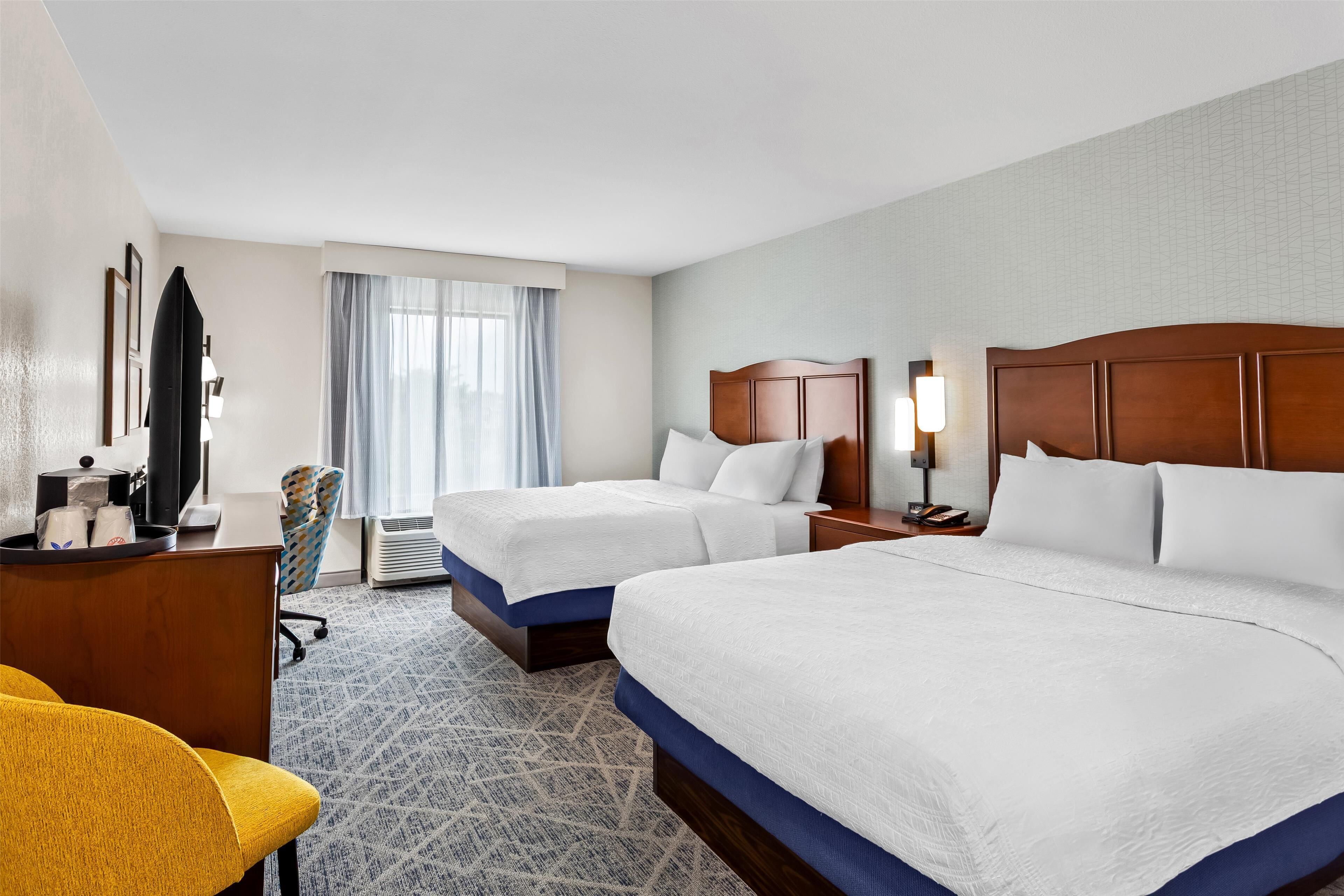 room, 2 queen beds | in-room safe, desk, iron/ironing board, free wifi