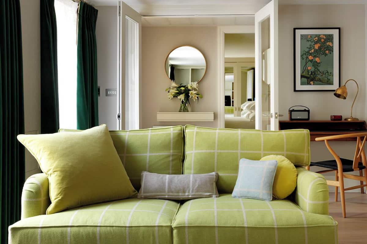 Grand Apartment, 2 Bedrooms | Living area | LCD TV, DVD player