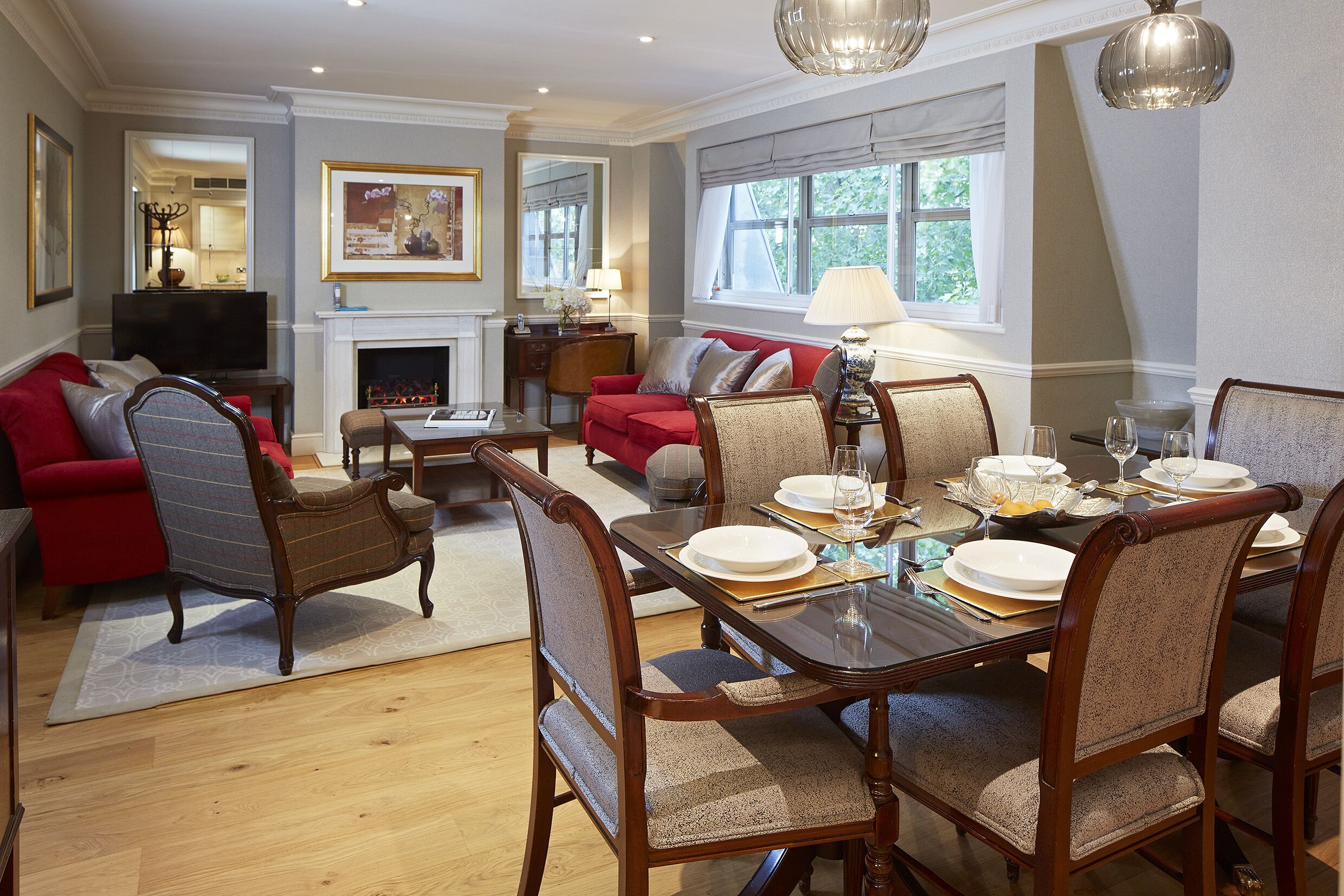 Área de sala de estar