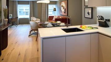 Deluxe One Bedroom Apartment with Sofa Bed | City view