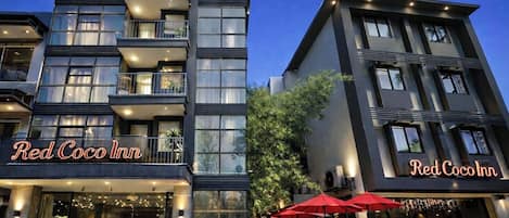 Fachada de la propiedad