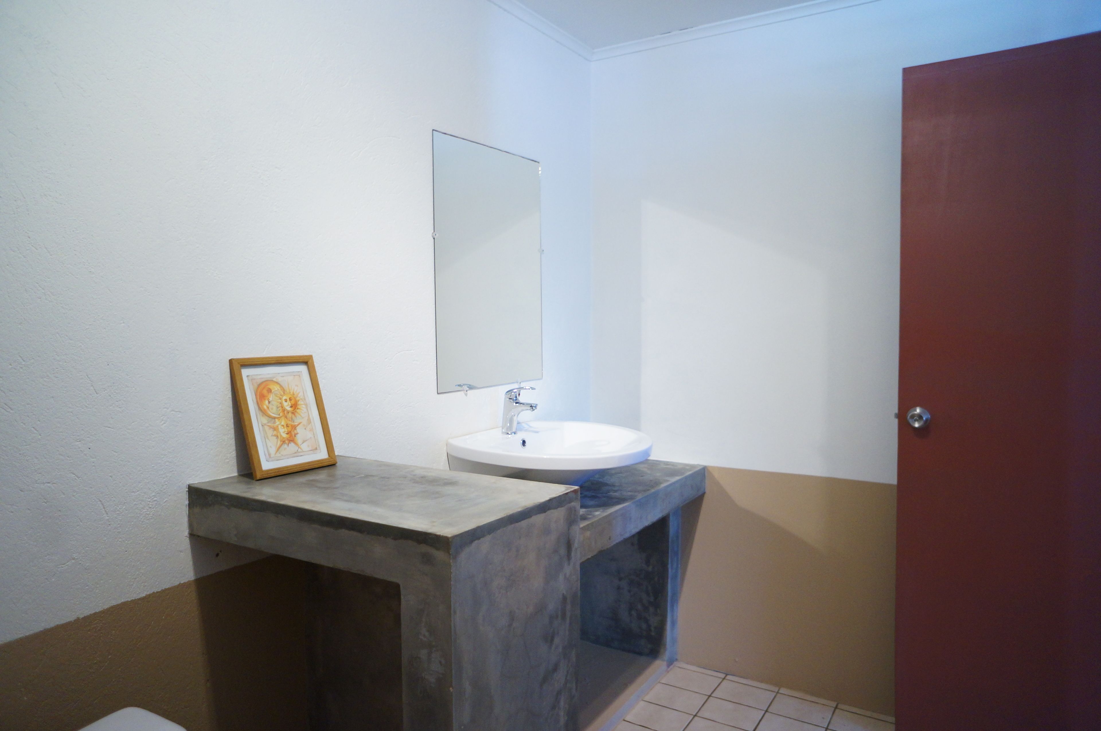 superior apartment | bathroom | shower, bathrobes, towels