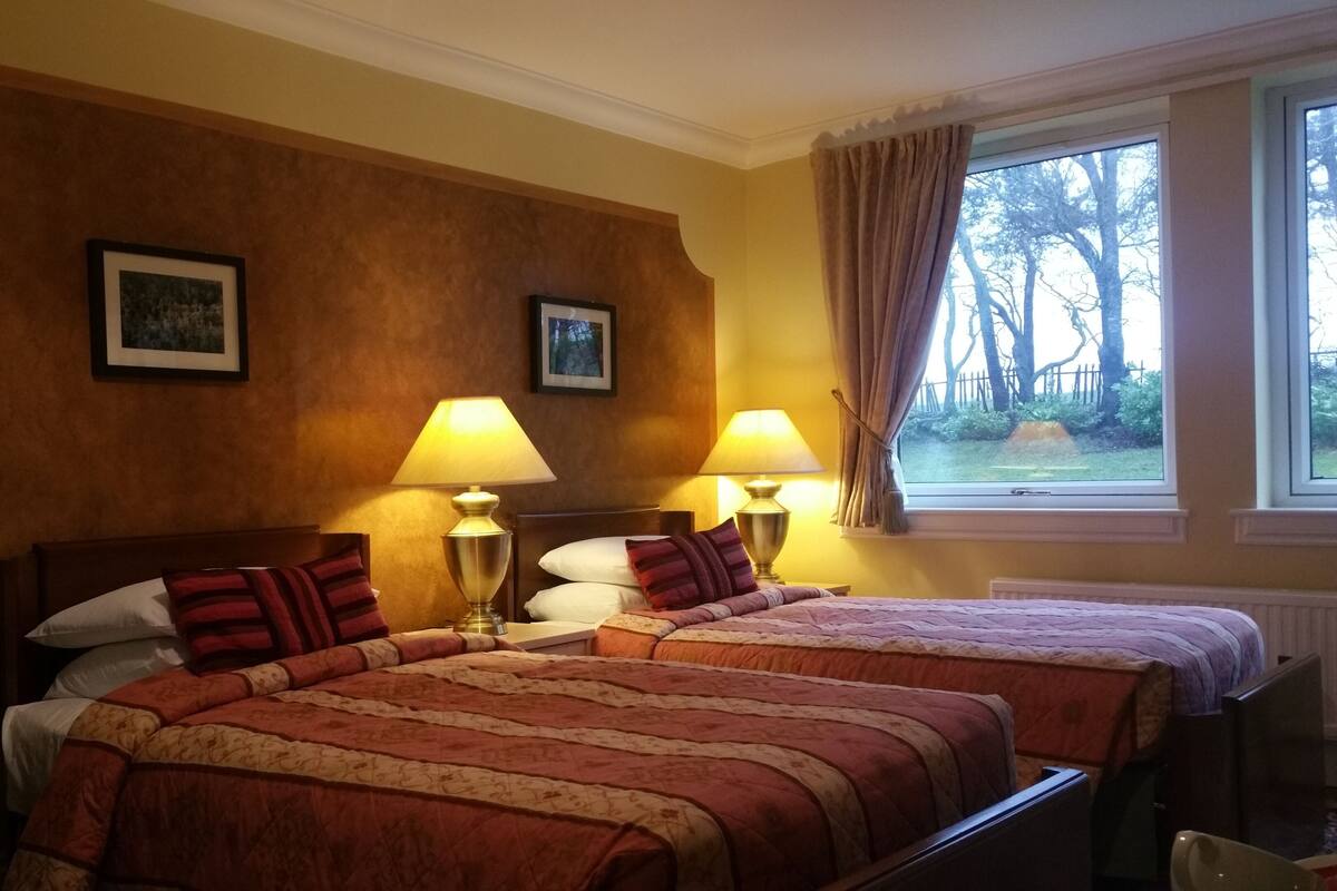 Premium bedding, memory-foam beds, individually decorated