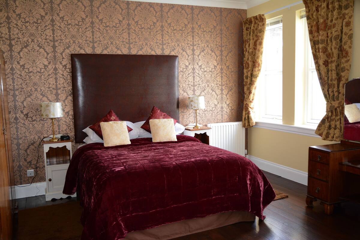 Premium bedding, memory-foam beds, individually decorated