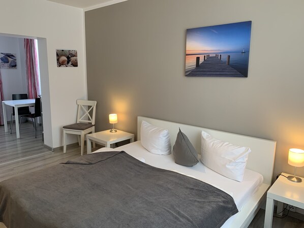 Appartement, 2 chambres, non-fumeur, salle de bains privée (no elevator, no air-condition)