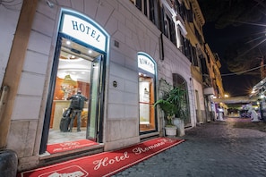 Fassade der Unterkunft